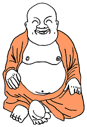 Hymyilev Buddha