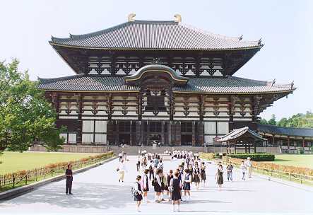 Naran Todaiji-temppeli on maailman suurin puurakennus